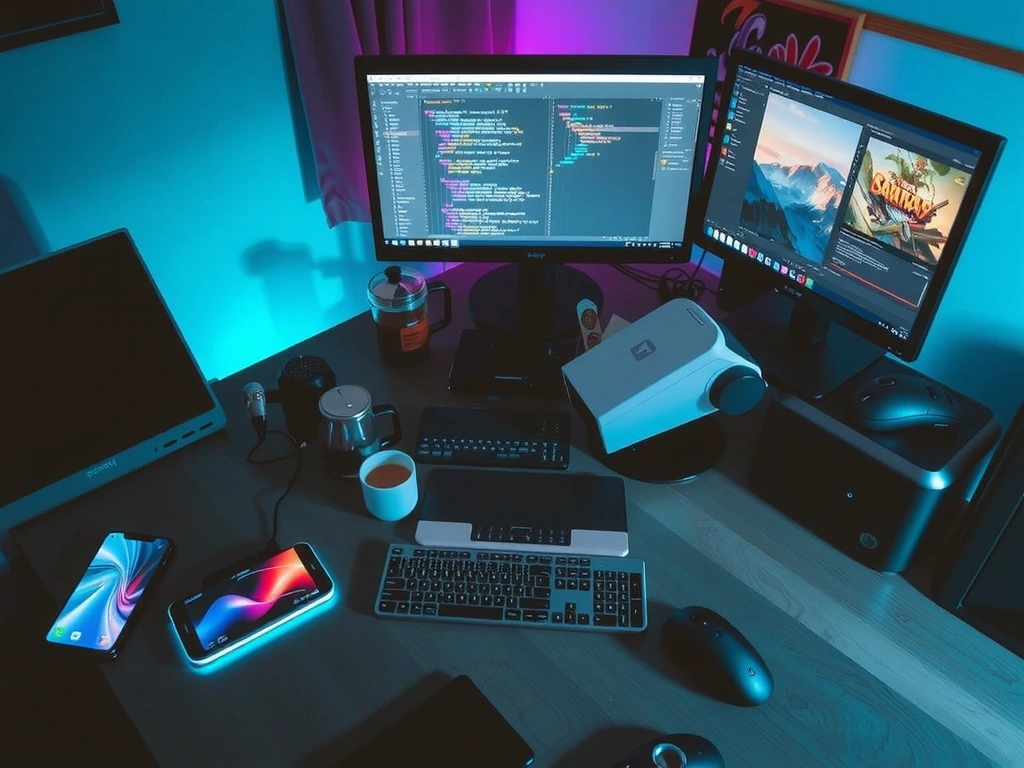 Developer desk
